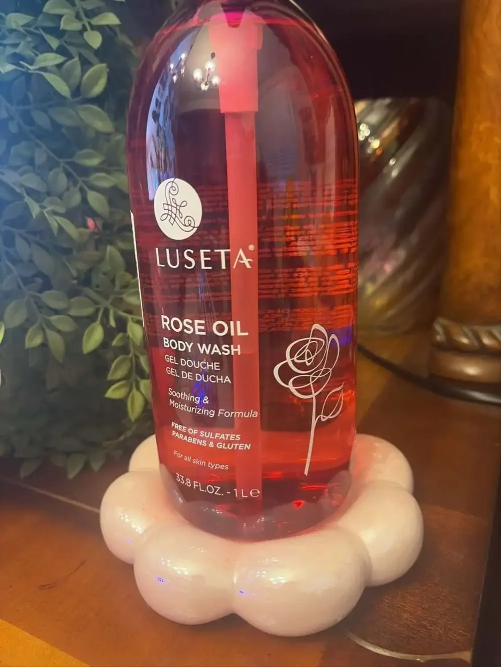 Luseta Rose Oil Body Wash 33.8 fl oz